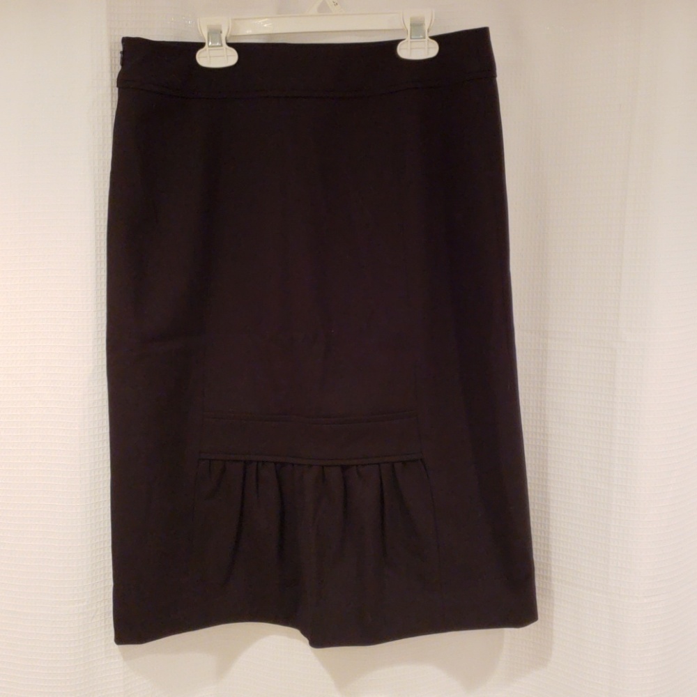 Black pencil skirt, size 8